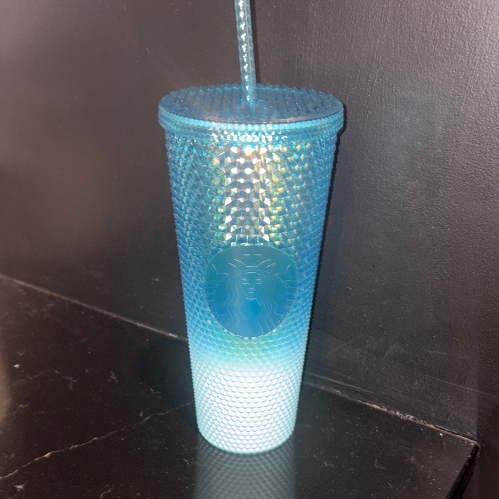 Starbucks Aqua Ombre Tumbler Never Used